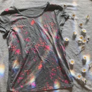 Colorful Splatter Inspired Tee
